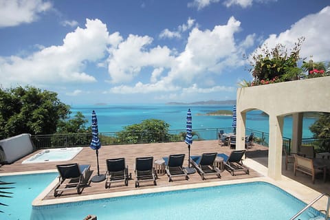 Your pool, sun deck and hot tub also enjoy gorgeous north shore views