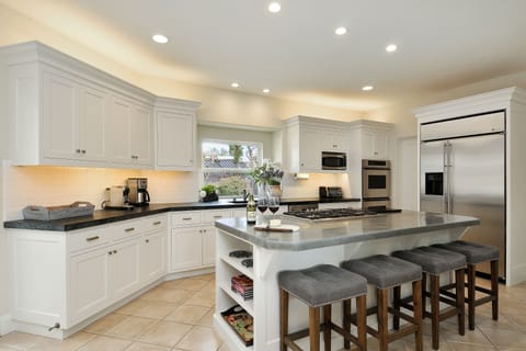 Large, updated kitchen