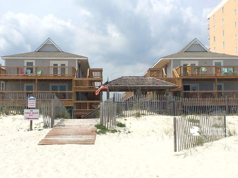 View from beach