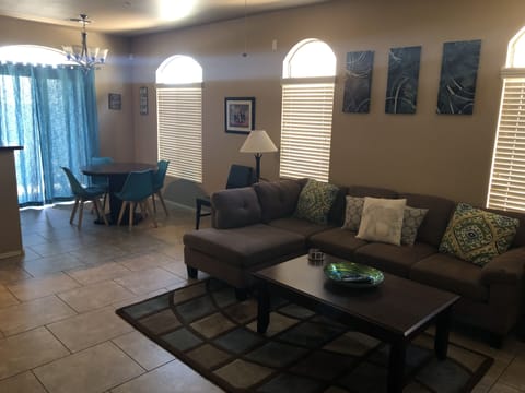 Main floor - open floor plan