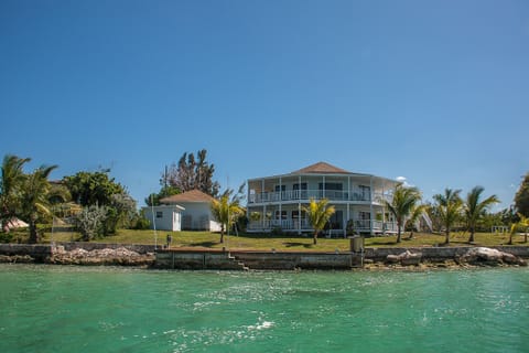View of Octagon from creek