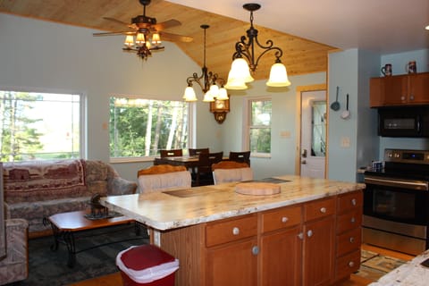 Another view of open dining concept