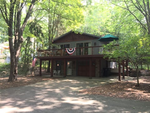 Nestled in the woods ...