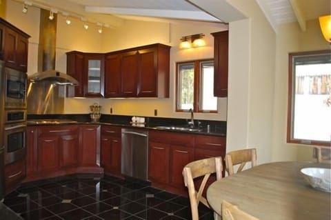 Chef's Kitchen with all modern appliances and accessories