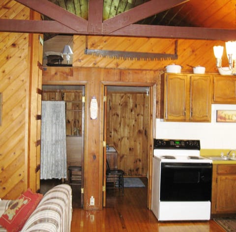 Our Isle View Cabin offers 2 bedrooms along with a sofa sleeper.