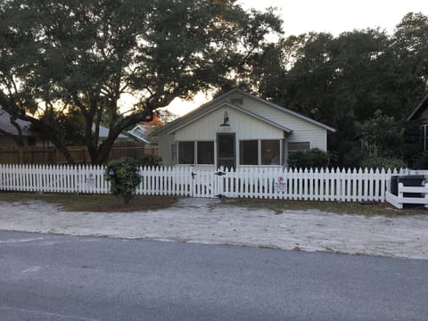 The Fourth cottage up from Red Bar and Chiringo... plenty of parking in front!