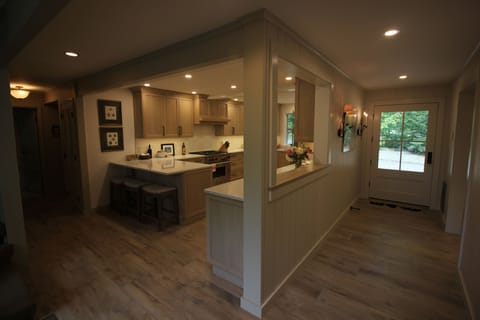 new kitchen and entryway