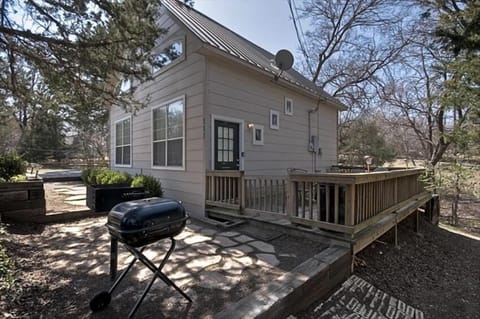 Grills and deck. Ample outdoor furniture. Note Direct TV is provided.