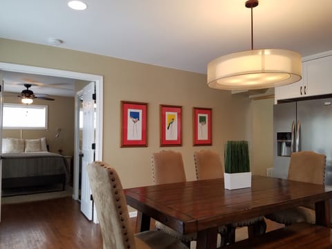 Master Bedroom off Kitchen