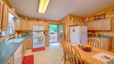 Enjoy the kitchen and all the open space