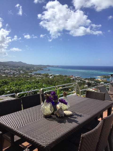 patio with view
