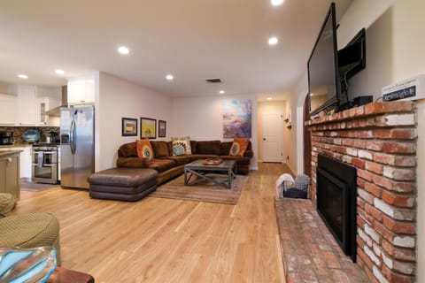 The great thing about this home is the openness of all the common living spaces so it creates a wonderful space for hanging out.