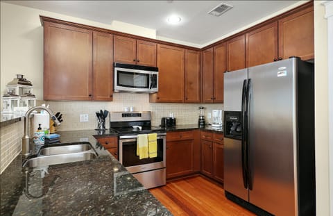 Fully stocked kitchen with all the items you'll need to cook fabulous meals.