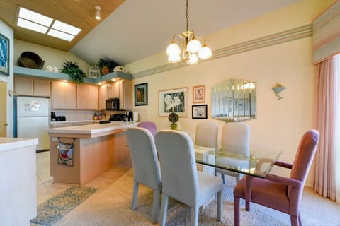 The open layout is wonderful for socializing while cooking up your next meal