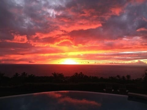 Gorgeous sunsets, completely unobstructed. 