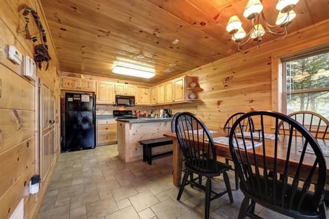 Main Level Dining Room and Kitchen