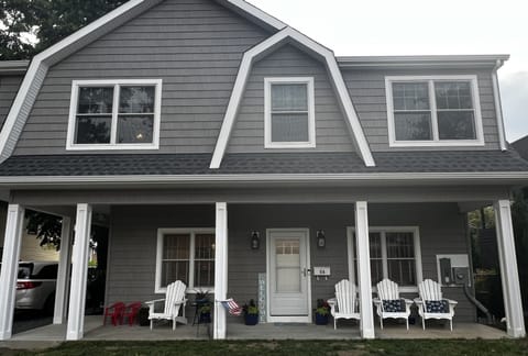 Enjoy the ocean breezes relaxing on the porch