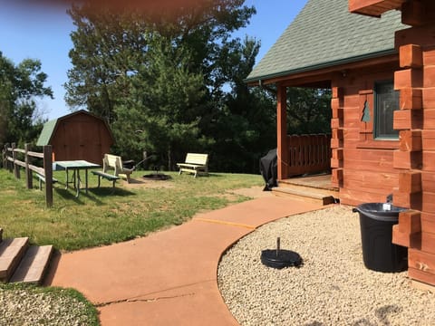 side walk to entrance