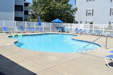 Sanibel Village Pool Just Steps from the Unit! This is 1 pool out of 3 accessible to our guests. (Pools are typically open from Memorial Day thru Labor Day)