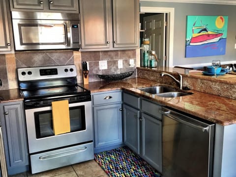 remodeled kitchen with dishwasher