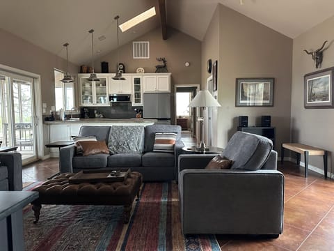 Open plan living room