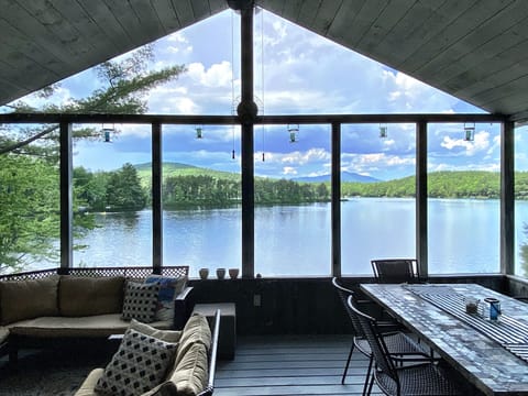 The room the myth-the screened-in porch. 
