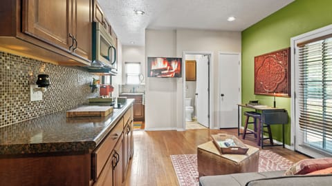 38 inch TV & Kitchenette 