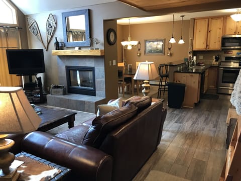 Great room, dining room and Kitchen