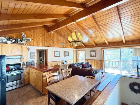 Upstairs living room/kitchen