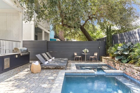 Private Backyard | Seasonal Heated Pool | Built-In Spa | Outdoor Showers