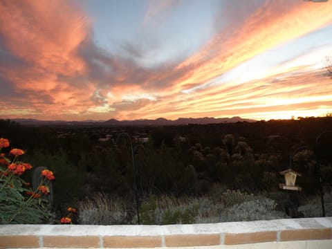 Glorious Arizona sunsets from wrap around patios