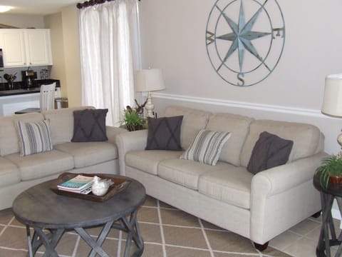 Living Room with 2 comfortable sofas