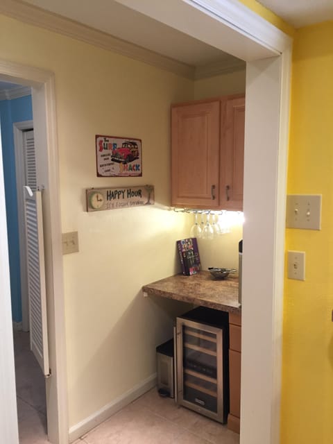 Bar Area/ Wine Cooler extra Ice Maker and Blender