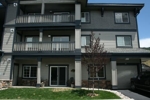 Bottom unit w/ patio and attached garage