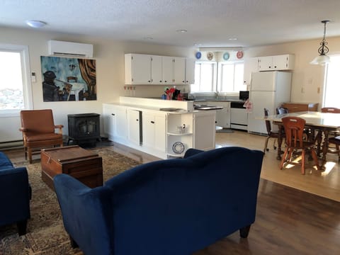 Great Room - living room/kitchen/dining area. 