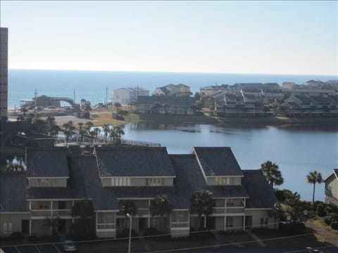 Gulfview from the Living Room and Master Bedroom Balcony.