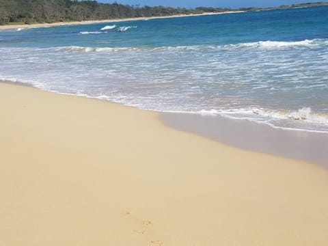 Our quiet sandy beach