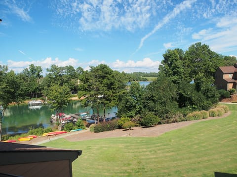 View from Terrace
 level Deck area