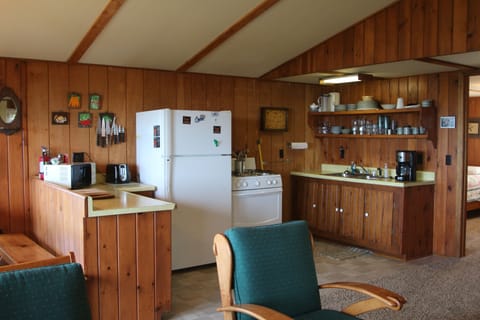 Fully stocked kitchen