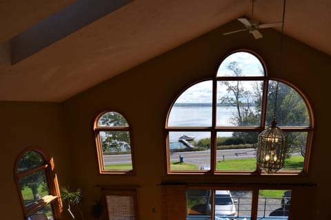 View from upper bedroom loft.