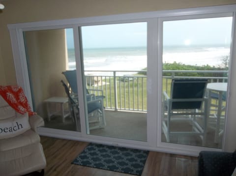 View from the couch.