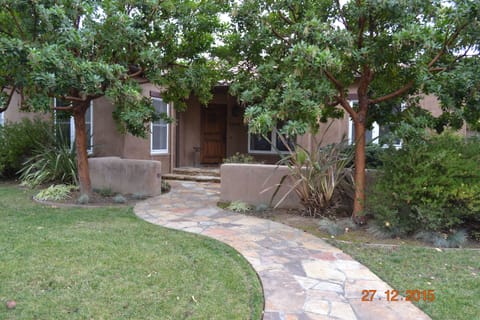 Entrance to house from the street