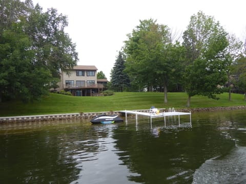 Fish's view of the house