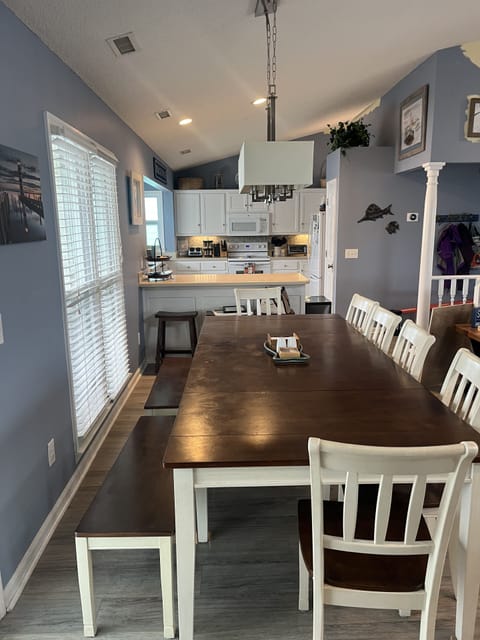 Large table for family gatherings