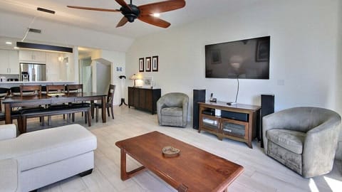 Open Floor Plan, Living, Dining, Kitchen - 2nd Floor