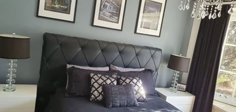 Bedroom 1 New York inspired, with ensuite