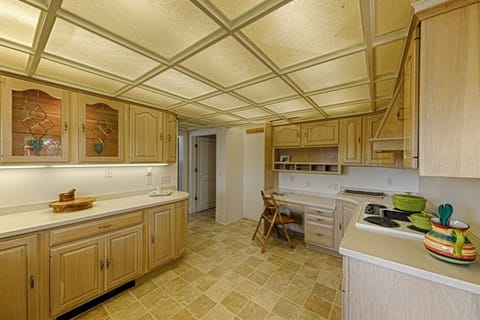 Main floor kitchen (Refrigerator is not pictured but is being installed)