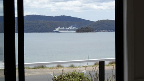 View of the bay and Isle of the Dead