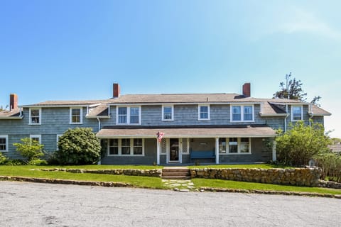 Front of house; parking on street