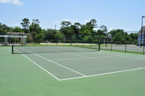 tennis, basketball and volleyball courts